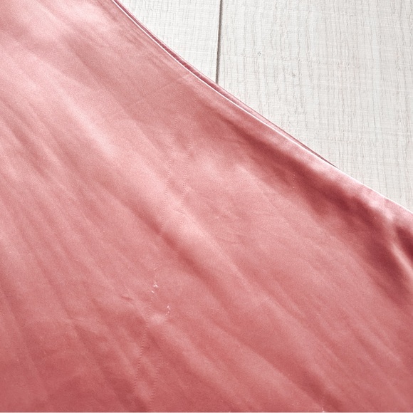 Pink satin slip mini dress - Picture 11 of 13
